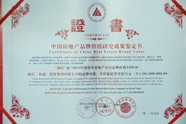 品牌价值千万金 融信荣膺2011年房地产top10的背后玄机